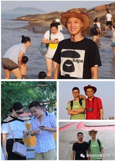 我們?cè)诼飞稀?017清風(fēng)國(guó)際別墅設(shè)計(jì)院普陀山團(tuán)隊(duì)出行游記
