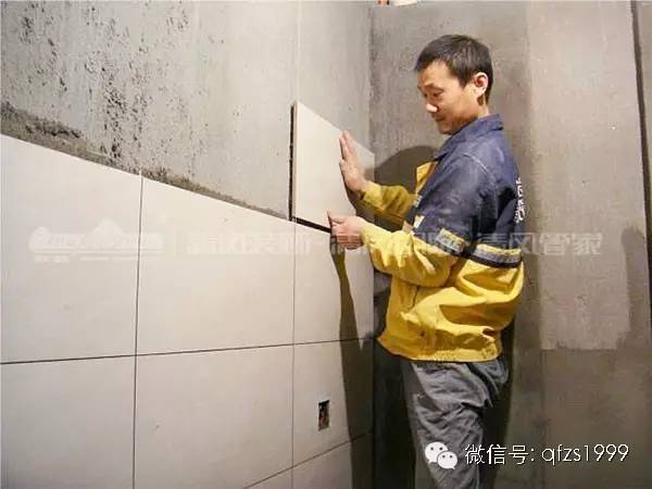 工藝課堂 | 標(biāo)準(zhǔn)，在每一個施工環(huán)節(jié)，清風(fēng)裝飾樣板間之瓦工階段