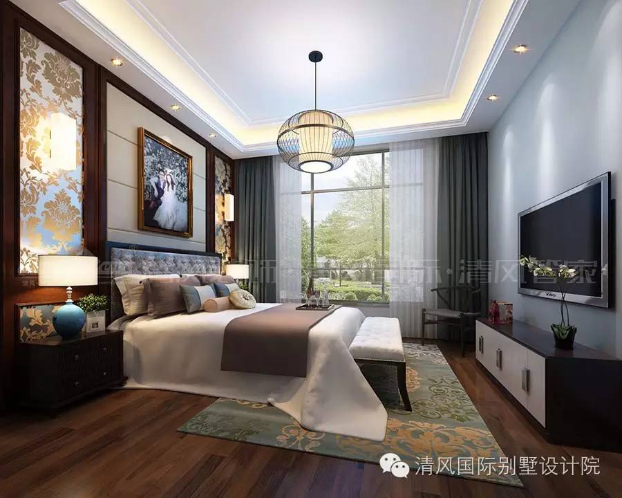 新中式家裝設(shè)計，在溫雅含蓄中，修身養(yǎng)性。