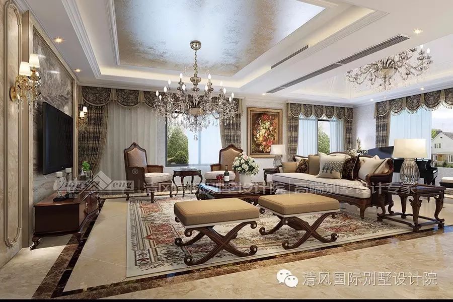 用美式家裝強(qiáng)大的包容性，表現(xiàn)生活中的優(yōu)雅、隨性。
