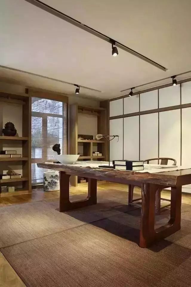 新中式書房，將中式的風雅意境融入現(xiàn)代建筑空間