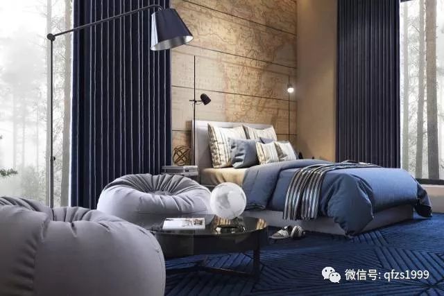 你家的臥室床頭背景有這么高的逼格嗎？