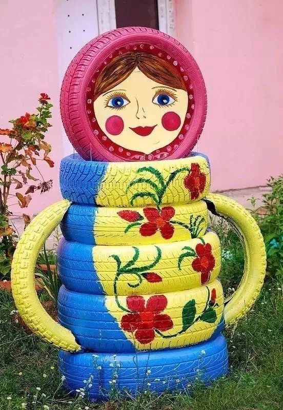 輪胎花園，給孩子一個(gè)不一樣的世界。