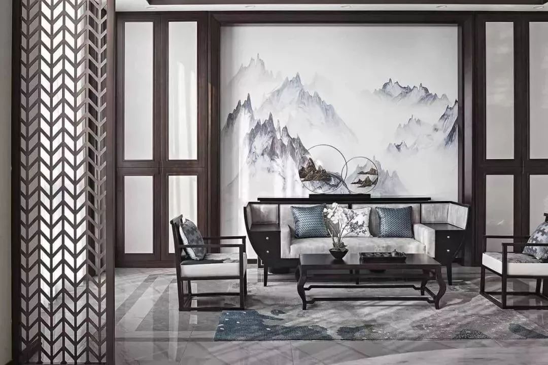 新中式的家，美的像住在畫里！