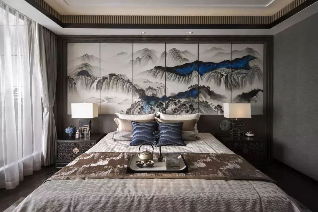 新中式的家，美的像住在畫里！