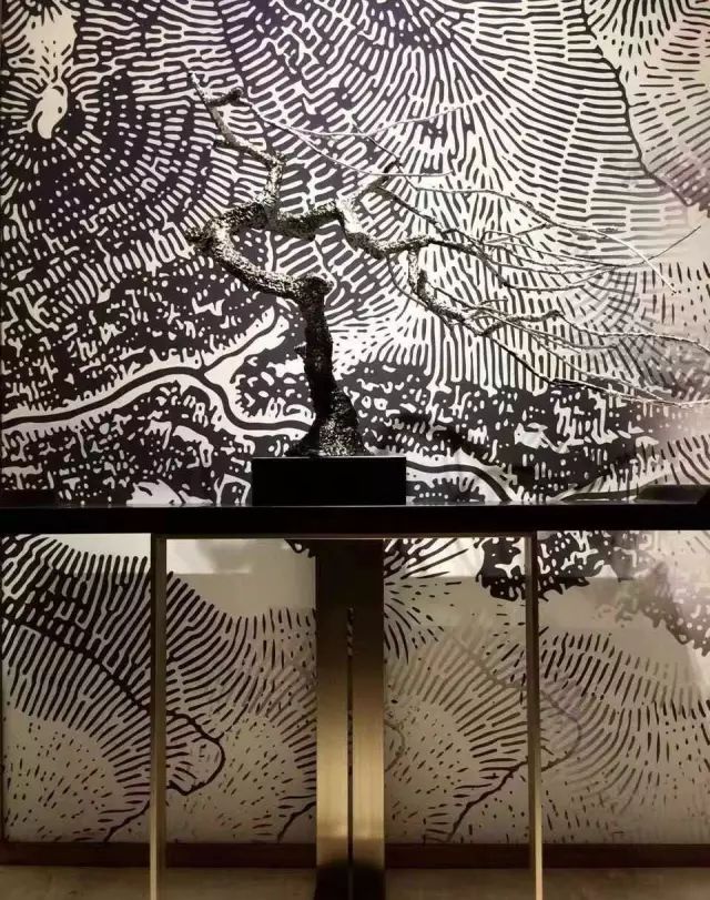 新中式玄關(guān)，推開門就讓人驚艷到心！