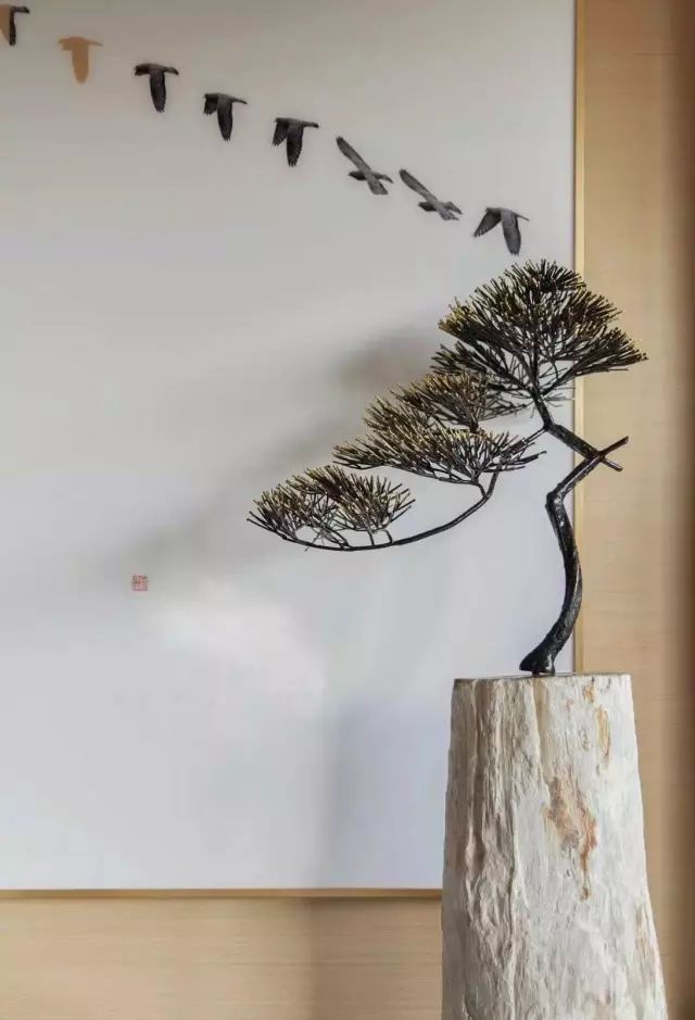 新中式玄關(guān)，推開門就讓人驚艷到心！