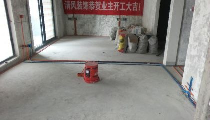 保利獨(dú)墅-蘇州清風(fēng)裝飾在建工地