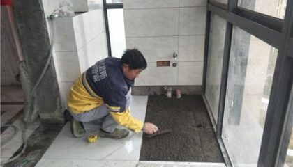 保利獨(dú)墅-蘇州清風(fēng)裝飾在建工地