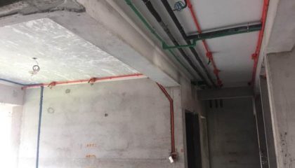 中糧祥云國際-蘇州清風(fēng)裝飾在建工地
