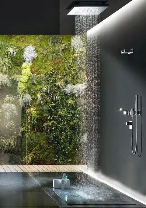 一流的淋浴房原來長這樣，果然貧窮限制了我的想象力