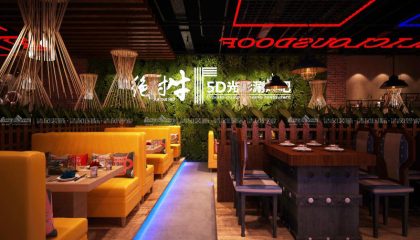絕對(duì)牛火鍋店裝修