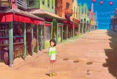 花花世界|從神劇“千與千尋”看植物配置與建筑！