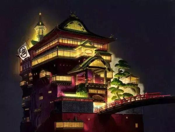 花花世界|從神劇“千與千尋”看植物配置與建筑！