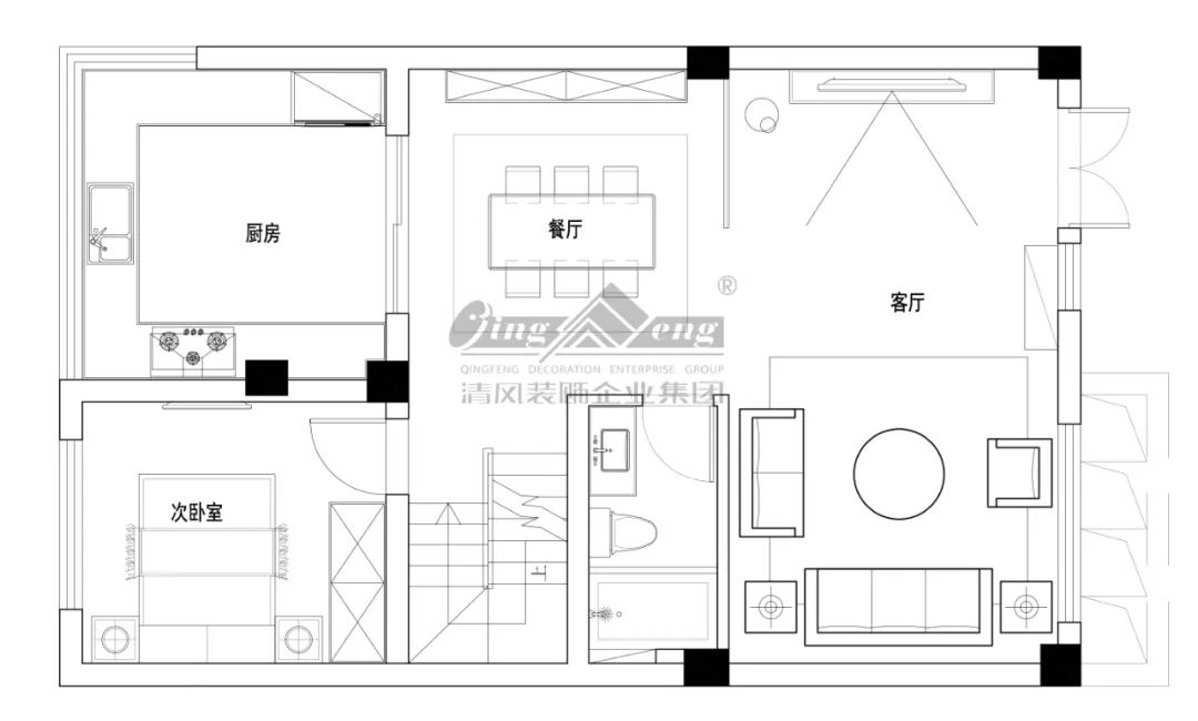 賞·析|現(xiàn)代簡約，感受開放空間的氛圍美感