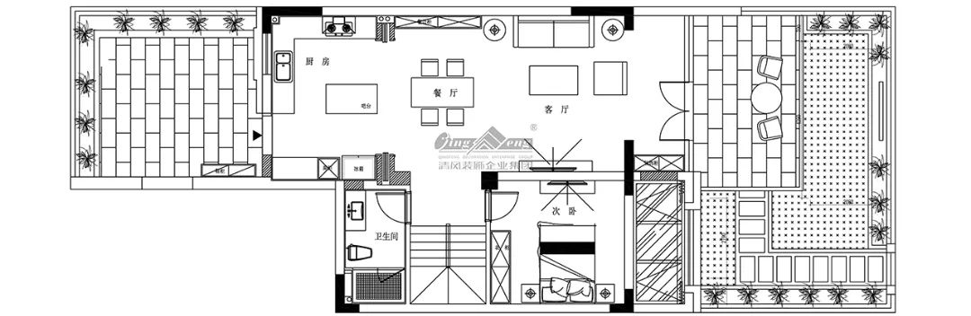賞·析|300㎡現(xiàn)代簡約，有品質，更有溫度！