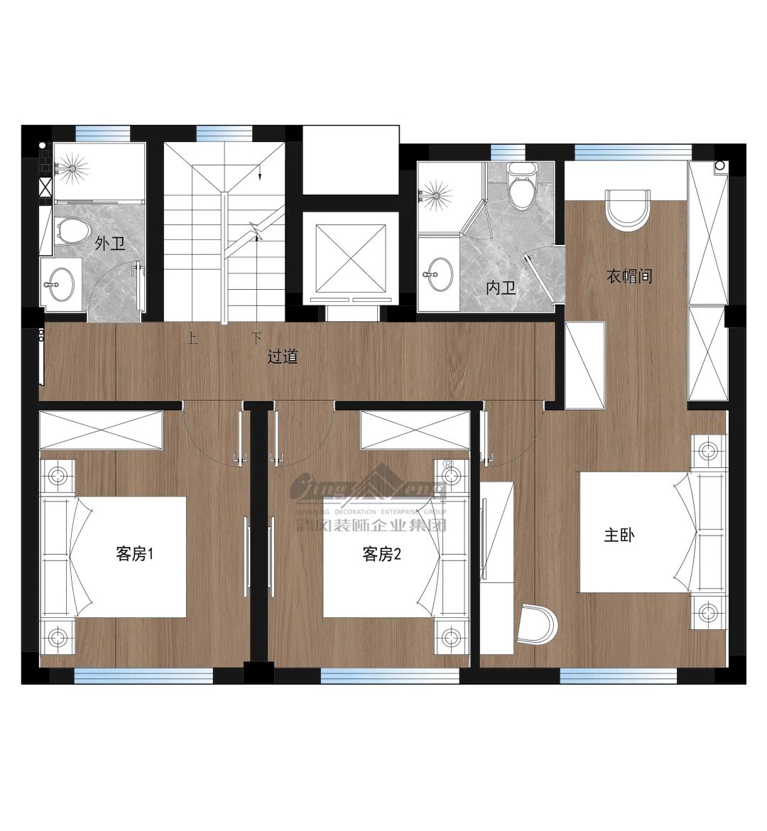 賞·析|460㎡現(xiàn)代輕奢，精致與藝術(shù)的碰撞