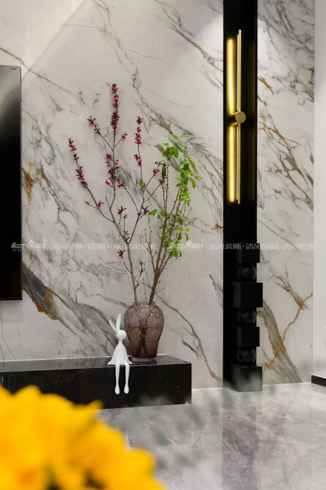 賞·析|460㎡現(xiàn)代輕奢，精致與藝術(shù)的碰撞