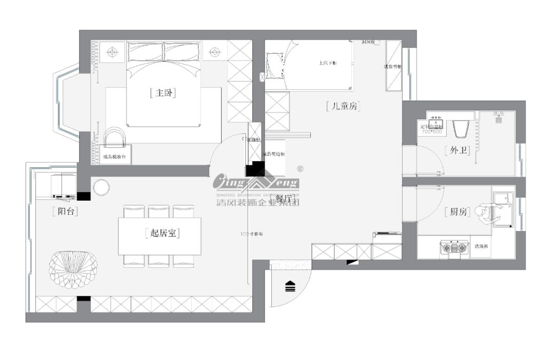 賞·析|70㎡現(xiàn)代原木風(fēng)，以自然本色，凝固時(shí)間
