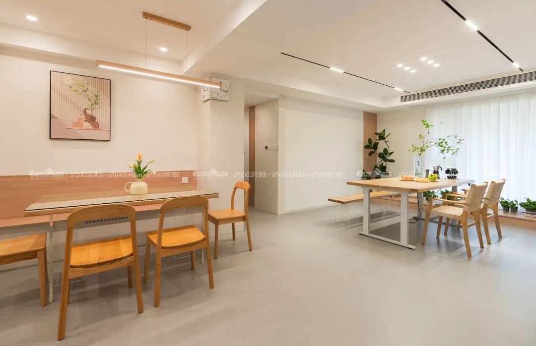賞·析|120㎡原木奶油風(fēng)，恬靜優(yōu)雅，溫柔可觸