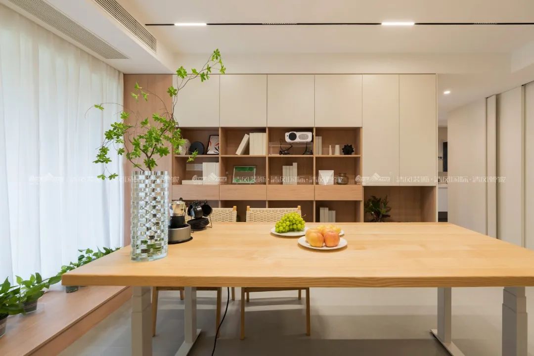 賞·析|120㎡原木奶油風(fēng)，恬靜優(yōu)雅，溫柔可觸