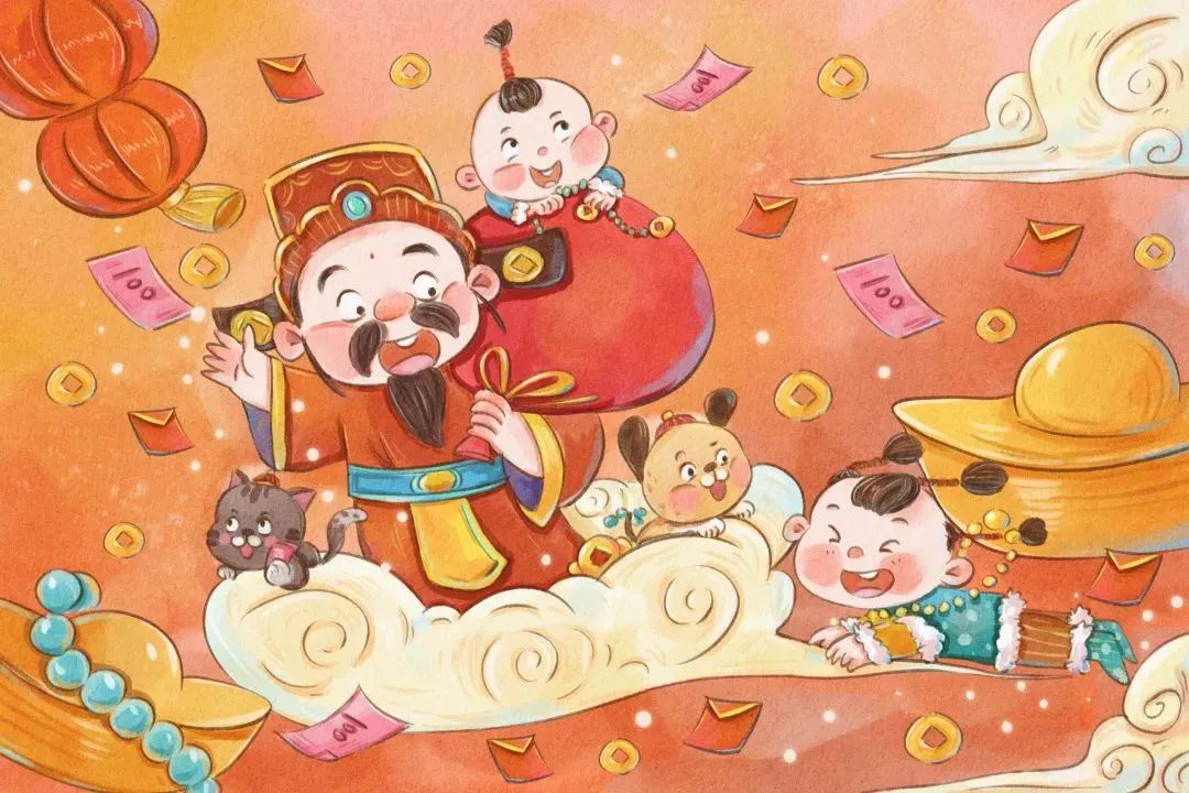 大年初五 | 五福臨門，恭迎財神